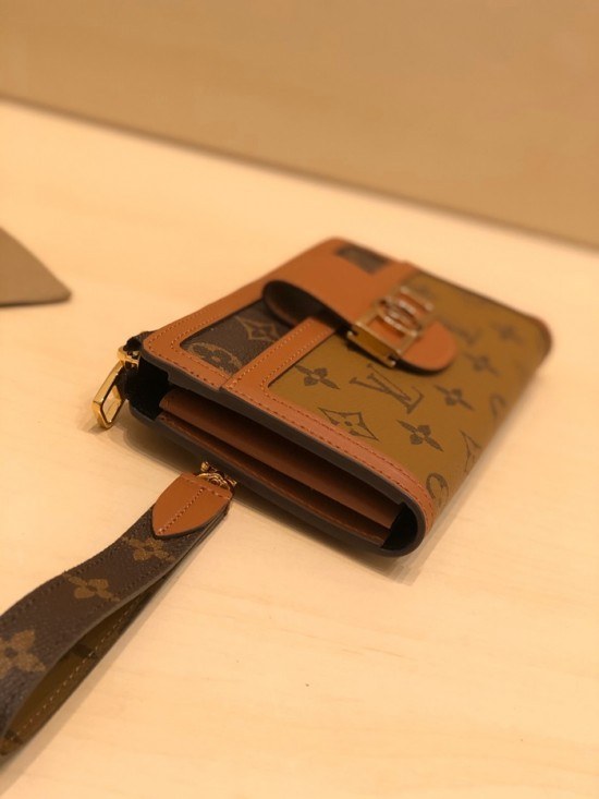 루이비통 2020 여성용 장지갑, LOUW0427, Size(19.5cm),브라운