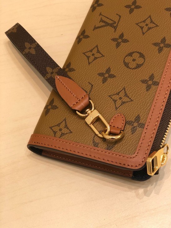 루이비통 2020 여성용 장지갑, LOUW0427, Size(19.5cm),브라운