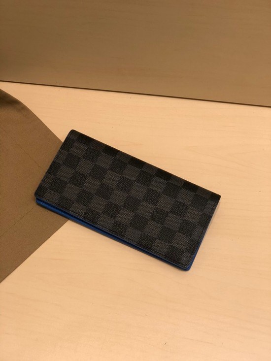 루이비통 2020 남성용 장지갑 ,LOUW0424,Size(19cm),블랙