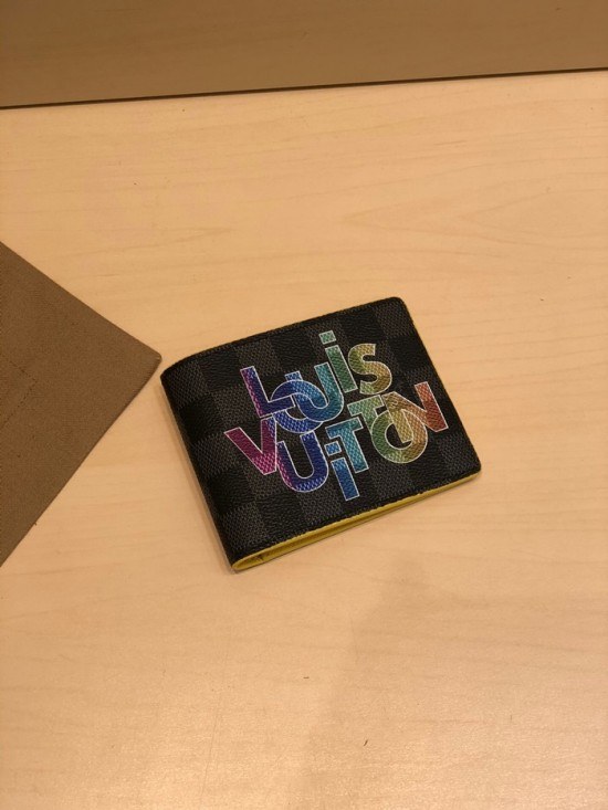 루이비통 2020 남성용 반지갑 ,LOUW0423,Size(11.5cm),블랙