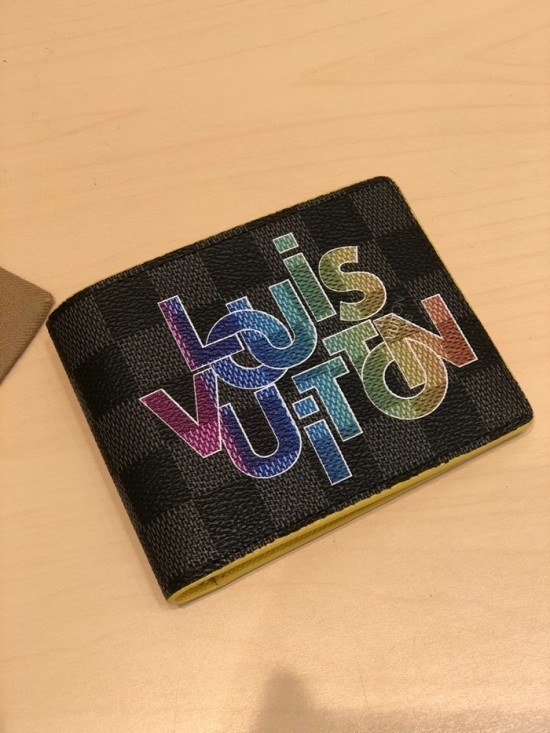 루이비통 2020 남성용 반지갑 ,LOUW0423,Size(11.5cm),블랙