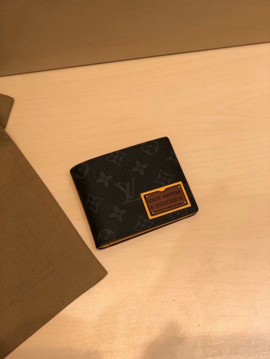 루이비통 2020 남성용 반지갑,LOUW0413,Size(12cm),블랙