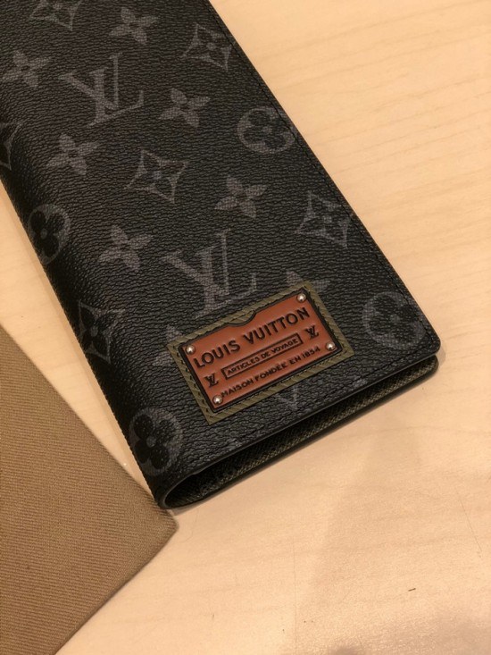 루이비통 2020 남성용 장지갑,LOUW0412,Size(19cm),블랙