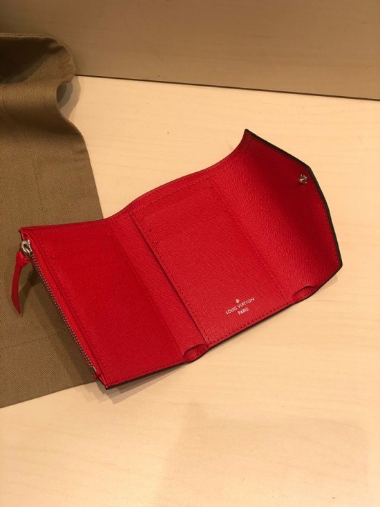 루이비통 2020 여성용 반지갑, LOUW0411, Size(12cm),레드