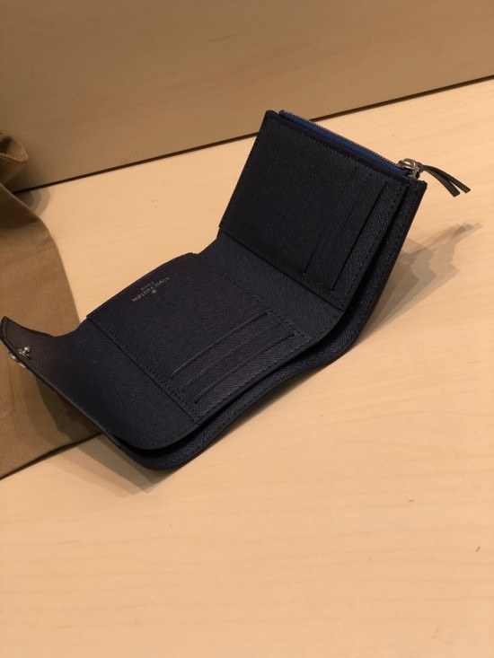 루이비통 2020 여성용 반지갑, LOUW0410, Size(12cm),블루