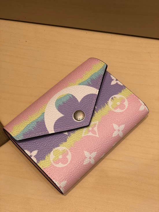 루이비통 2020 여성용 반지갑, LOUW0409, Size(12cm),핑크