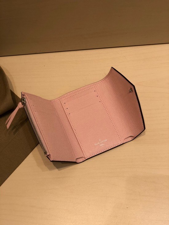 루이비통 2020 여성용 반지갑, LOUW0409, Size(12cm),핑크