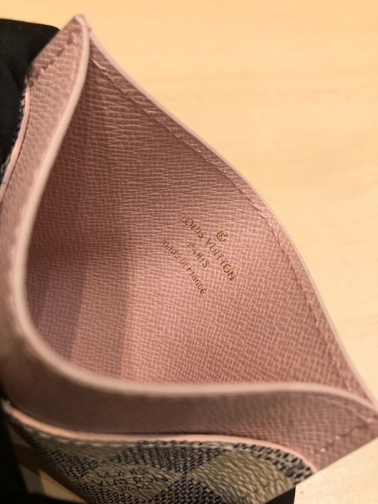 루이비통 2020 여성용 카드 퍼스 LOUW0406, Size(11cm), 화이트핑크