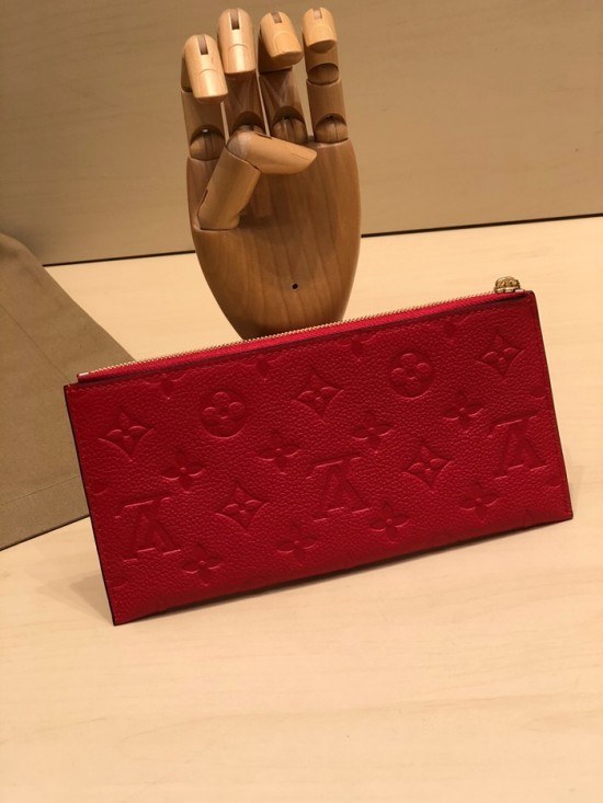 루이비통 2020 여성용 레더 장지갑,LOUW0400,Size(20cm),레드