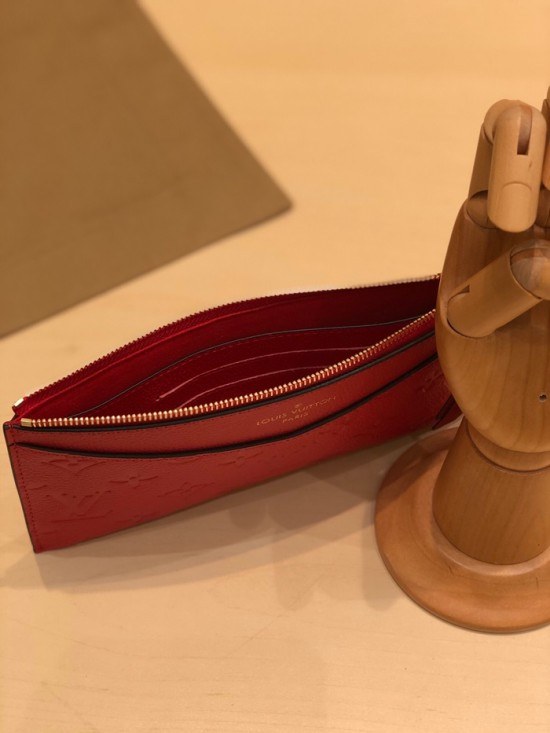 루이비통 2020 여성용 레더 장지갑,LOUW0400,Size(20cm),레드