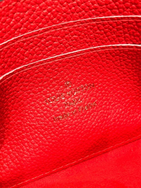 루이비통 2020 여성용 레더 장지갑,LOUW0400,Size(20cm),레드