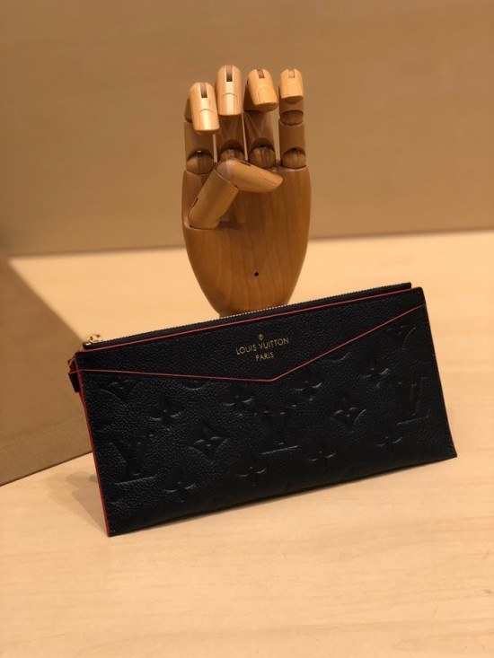 루이비통 2020 여성용 레더 장지갑,LOUW0399,Size(20cm),네이비