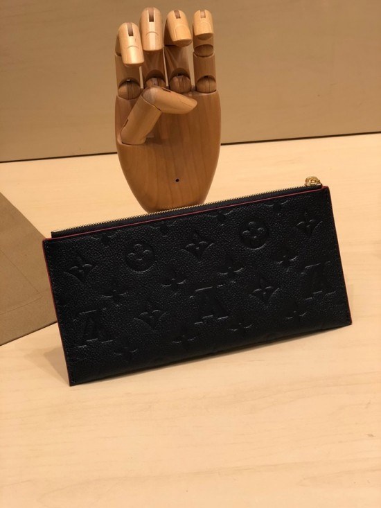 루이비통 2020 여성용 레더 장지갑,LOUW0399,Size(20cm),네이비