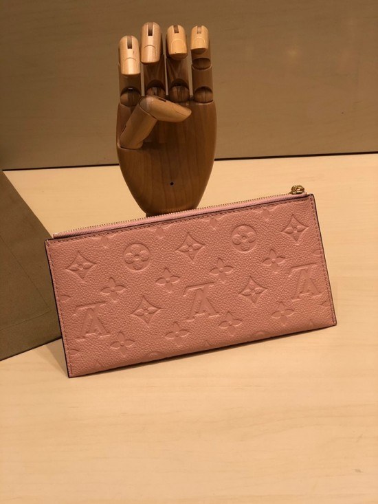 루이비통 2020 여성용 레더 장지갑,LOUW0398,Size(20cm),핑크