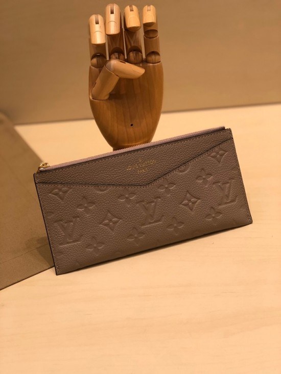 루이비통 2020 여성용 레더 장지갑,LOUW0397,Size(20cm),그레이