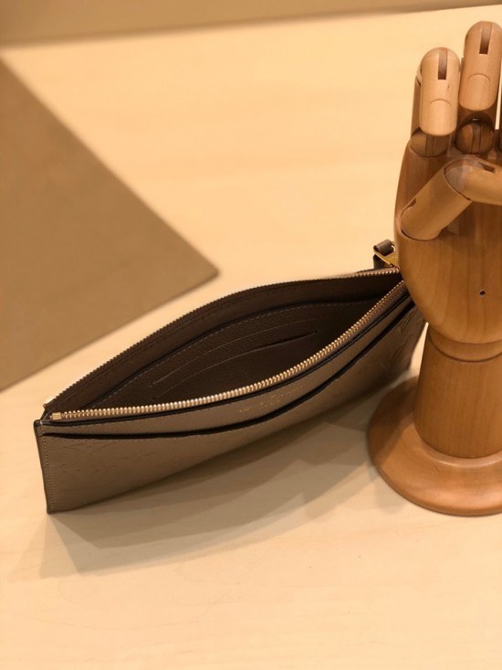 루이비통 2020 여성용 레더 장지갑,LOUW0397,Size(20cm),그레이