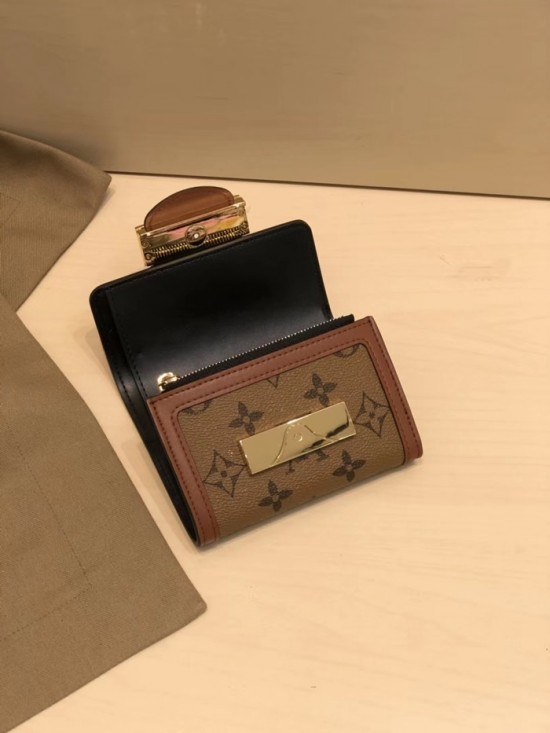 루이비통 2020 여성용 반지갑 LOUW0390, Size(12cm), 브라운