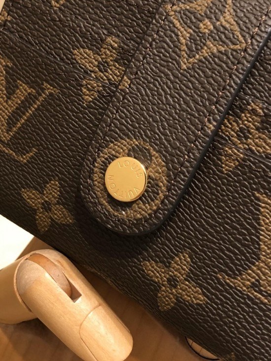 루이비통 2020 여성용 카드 퍼스 LOUW0384, Size(10cm), 브라운