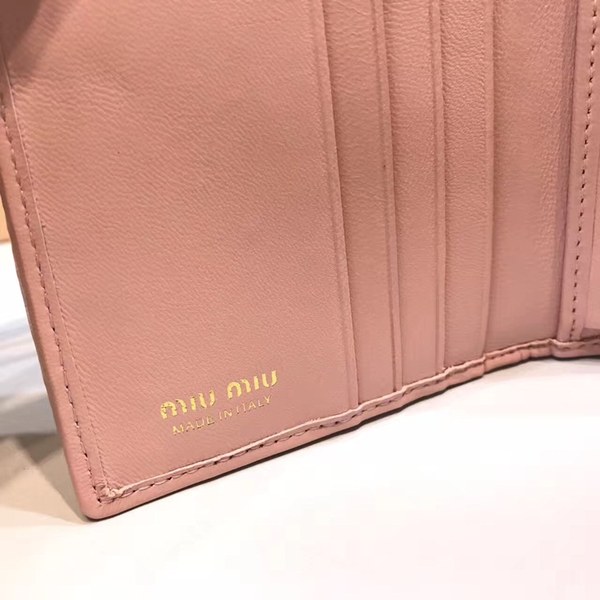 MIUMIU 여성반지갑 5MH016 핑크