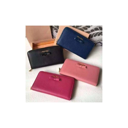 뮤뮤 지퍼장지갑 M003