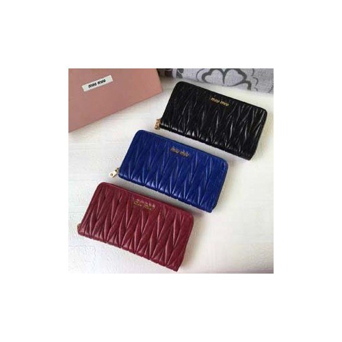 뮤뮤 지퍼장지갑 M003