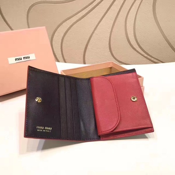 MIUMIU 프리미엄 5MV204 마더라스 미니폴더형 지갑