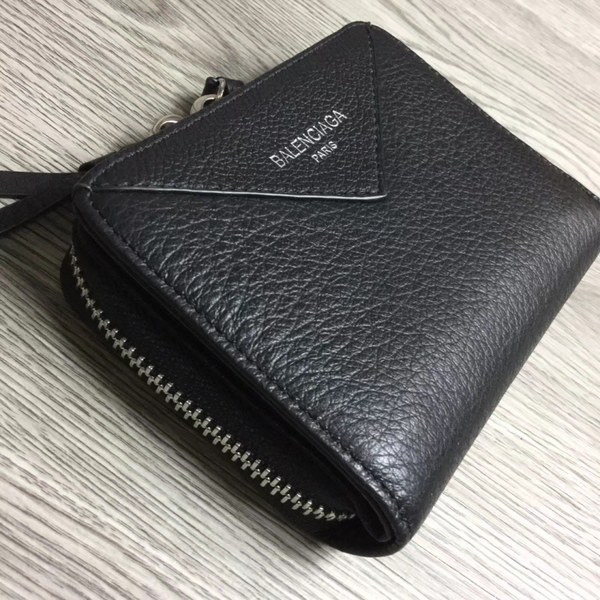 Balenciaga 2020 여성용 파피에르 지퍼월렛 블랙