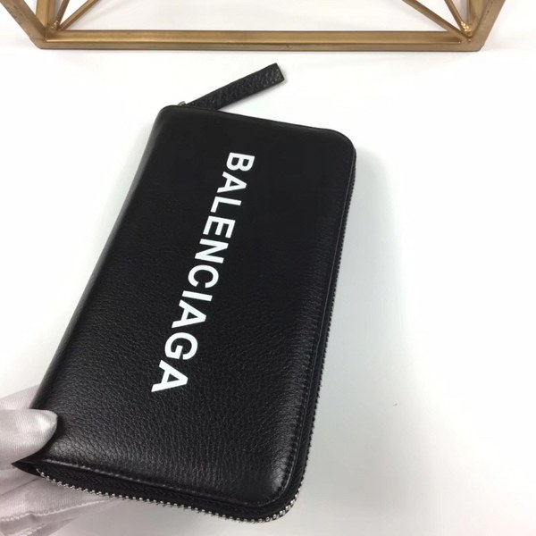 Balenciaga 발렌시아가 남여공용 로고 에브리데이 지퍼장지갑