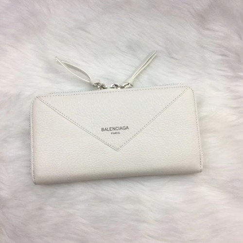 Balenciaga 발렌시아가 여성용 파피에르 지퍼 장지갑
