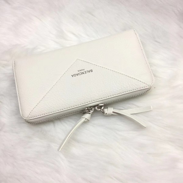 Balenciaga 발렌시아가 여성용 파피에르 지퍼 장지갑