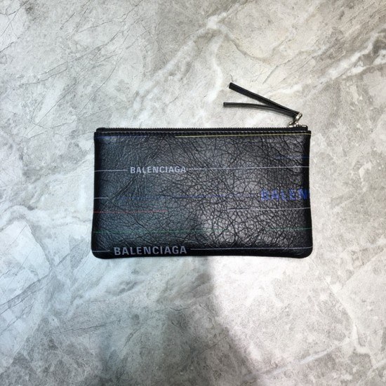 발렌시아가 2020 레더 남여공용 코인 퍼스 BGW0021,블랙