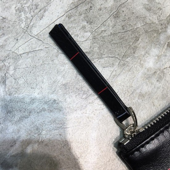 발렌시아가 2020 레더 남여공용 코인 퍼스 BGW0021,블랙