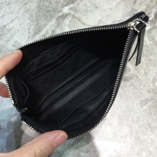 발렌시아가 2020 레더 남여공용 코인 퍼스 BGW0021,블랙