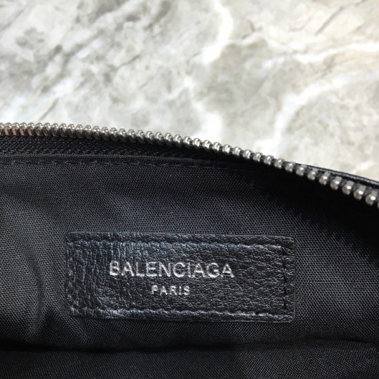 발렌시아가 2020 레더 남여공용 코인 퍼스 BGW0021,블랙