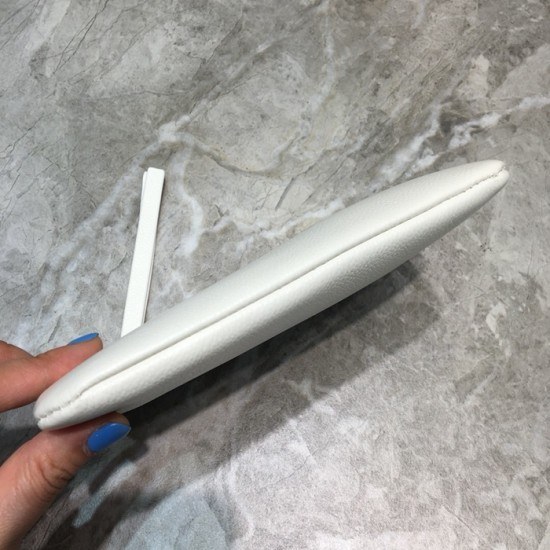 발렌시아가 2020 레더 남여공용 코인 퍼스 BGW0022,화이트