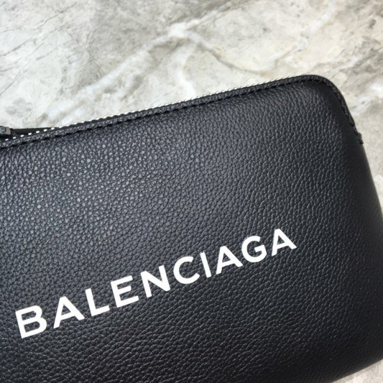 발렌시아가 2020 레더 남여공용 코인 퍼스 BGW0021,블랙