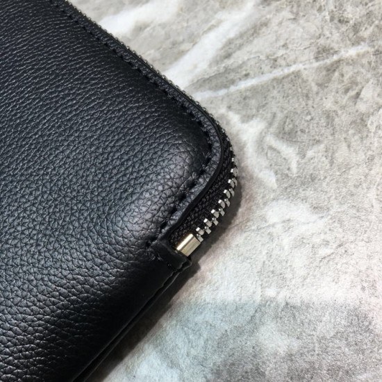 발렌시아가 2020 레더 남여공용 코인 퍼스 BGW0021,블랙