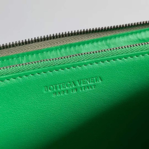 보테가베네타 2023 593217 인트레치아토 지퍼 장지갑 지갑
