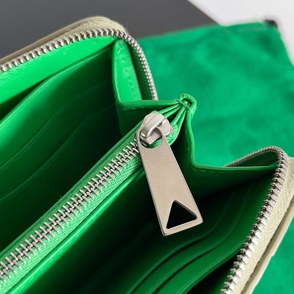 보테가베네타 2023 593217 인트레치아토 지퍼 장지갑 지갑