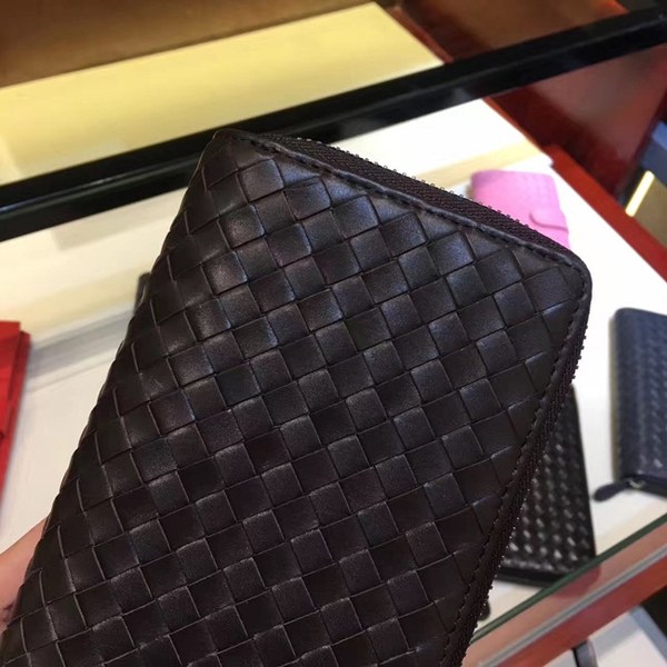 Bottega Veneta [미러급] 보테가베네타 지퍼장지갑 13150 블랙 (송아지가죽)