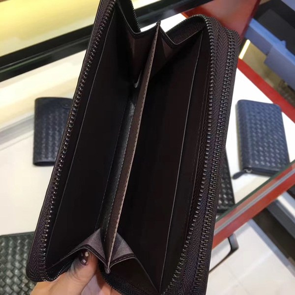 Bottega Veneta [미러급] 보테가베네타 지퍼장지갑 13150 블랙 (송아지가죽)