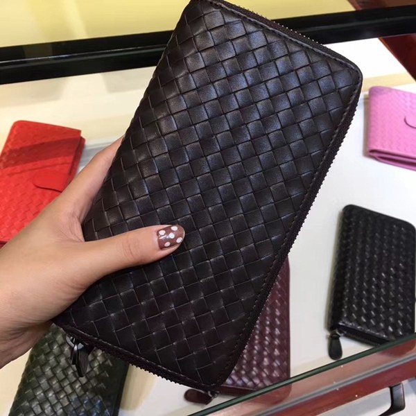 Bottega Veneta [미러급] 보테가베네타 지퍼장지갑 13150 블랙 (송아지가죽)