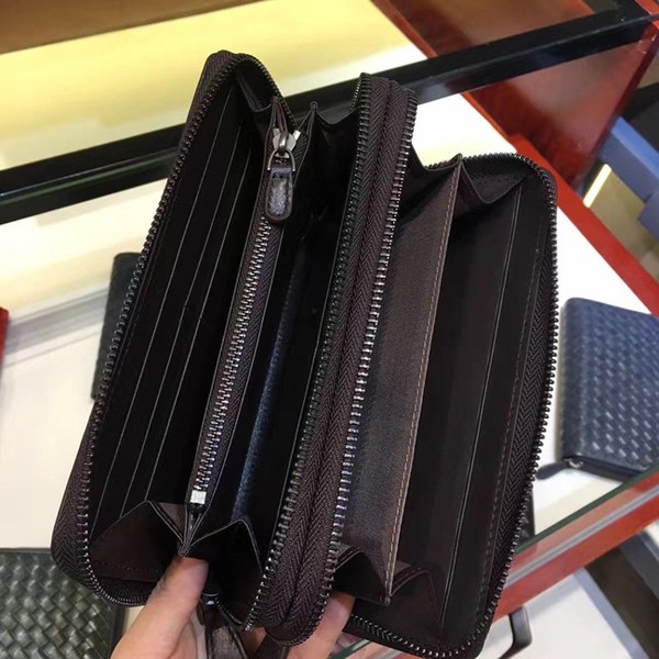 Bottega Veneta [미러급] 보테가베네타 지퍼장지갑 13150 블랙 (송아지가죽)