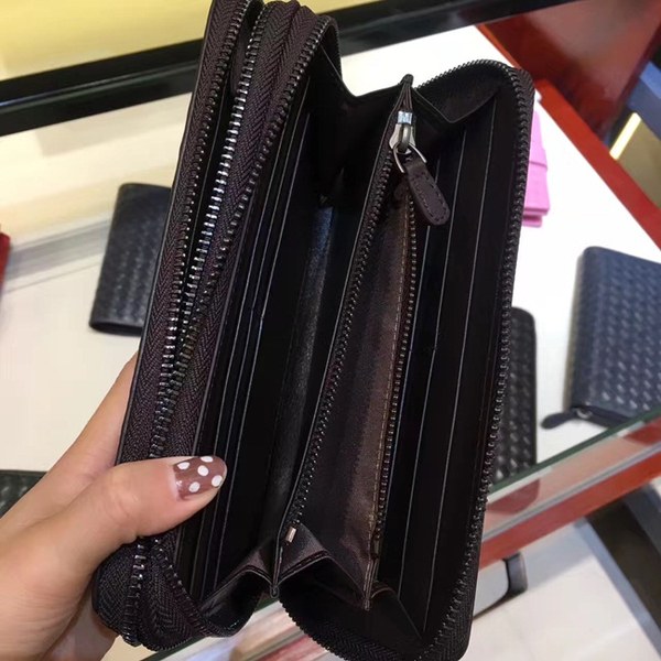 Bottega Veneta [미러급] 보테가베네타 지퍼장지갑 13150 블랙 (송아지가죽)