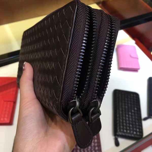 Bottega Veneta [미러급] 보테가베네타 지퍼장지갑 13150 블랙 (송아지가죽)