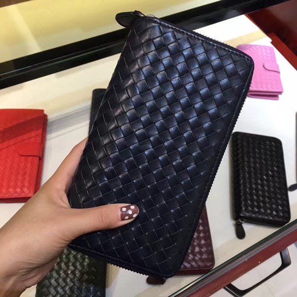 Bottega Veneta [미러급] 보테가베네타 지퍼장지갑 13150 블랙 (송아지가죽)