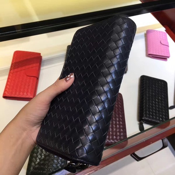 Bottega Veneta [미러급] 보테가베네타 지퍼장지갑 13150 블랙 (송아지가죽)