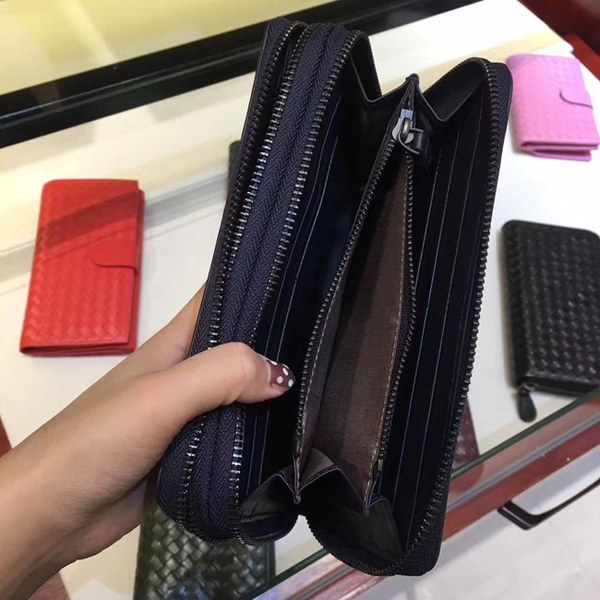 Bottega Veneta [미러급] 보테가베네타 지퍼장지갑 13150 블랙 (송아지가죽)