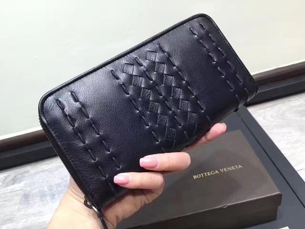 Bottega Veneta 보테가베네타 지퍼장지갑 114076 (송아지가죽)