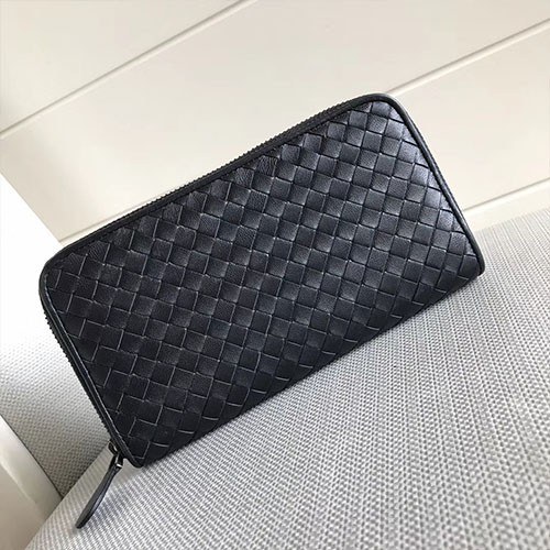 [BOTTEGA VENETA]보테가베네타 인트레치아토 나파 짚어라운드 114076-1